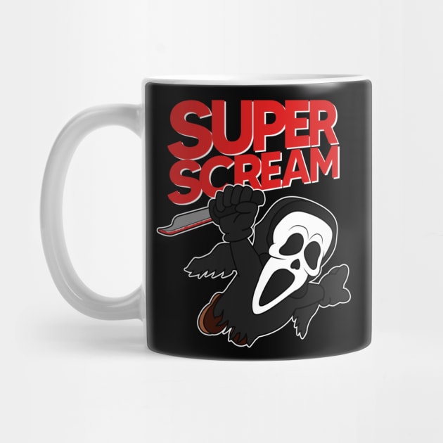 Super Scream Halloween by SibaritShirt